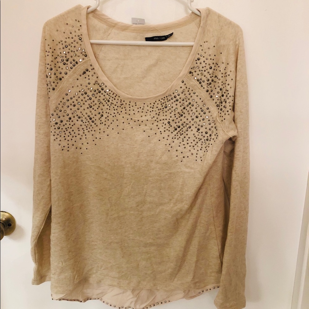 NWT Jeweled sweatshirt